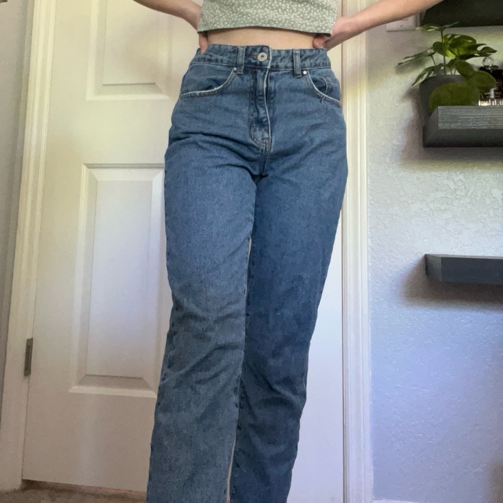 Cotton on 91 light blue mom Jean